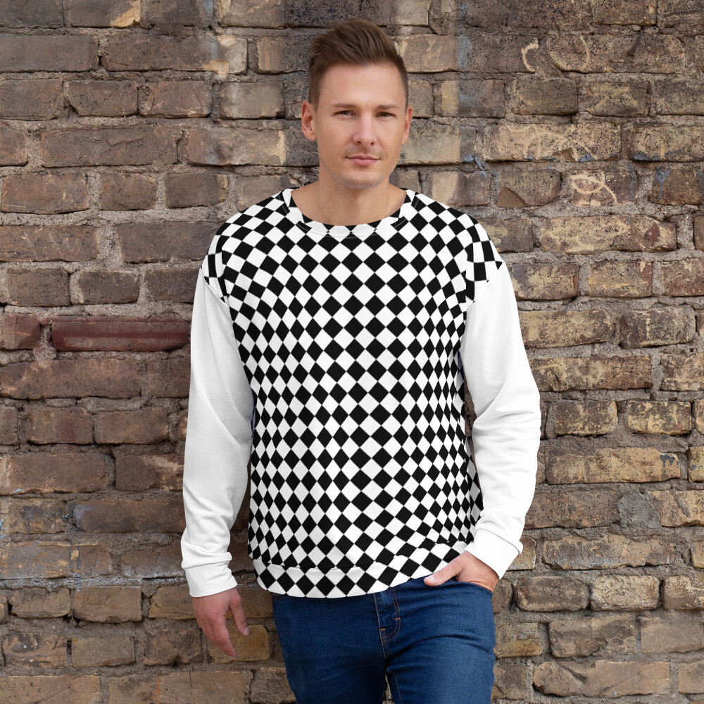 Men&#39;s Sweatshirt - Checkers