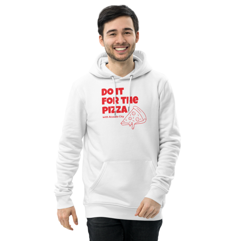 Men&#39;s essential eco hoodie - Do it for the Pizza