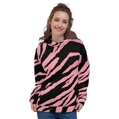 Women&#39;s Hoodie - Pink Tiger