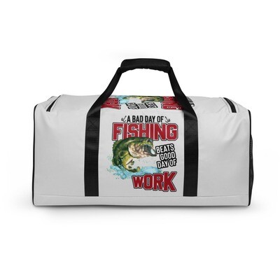 Duffle bag All-Over Print - A Bad Day of Fishing