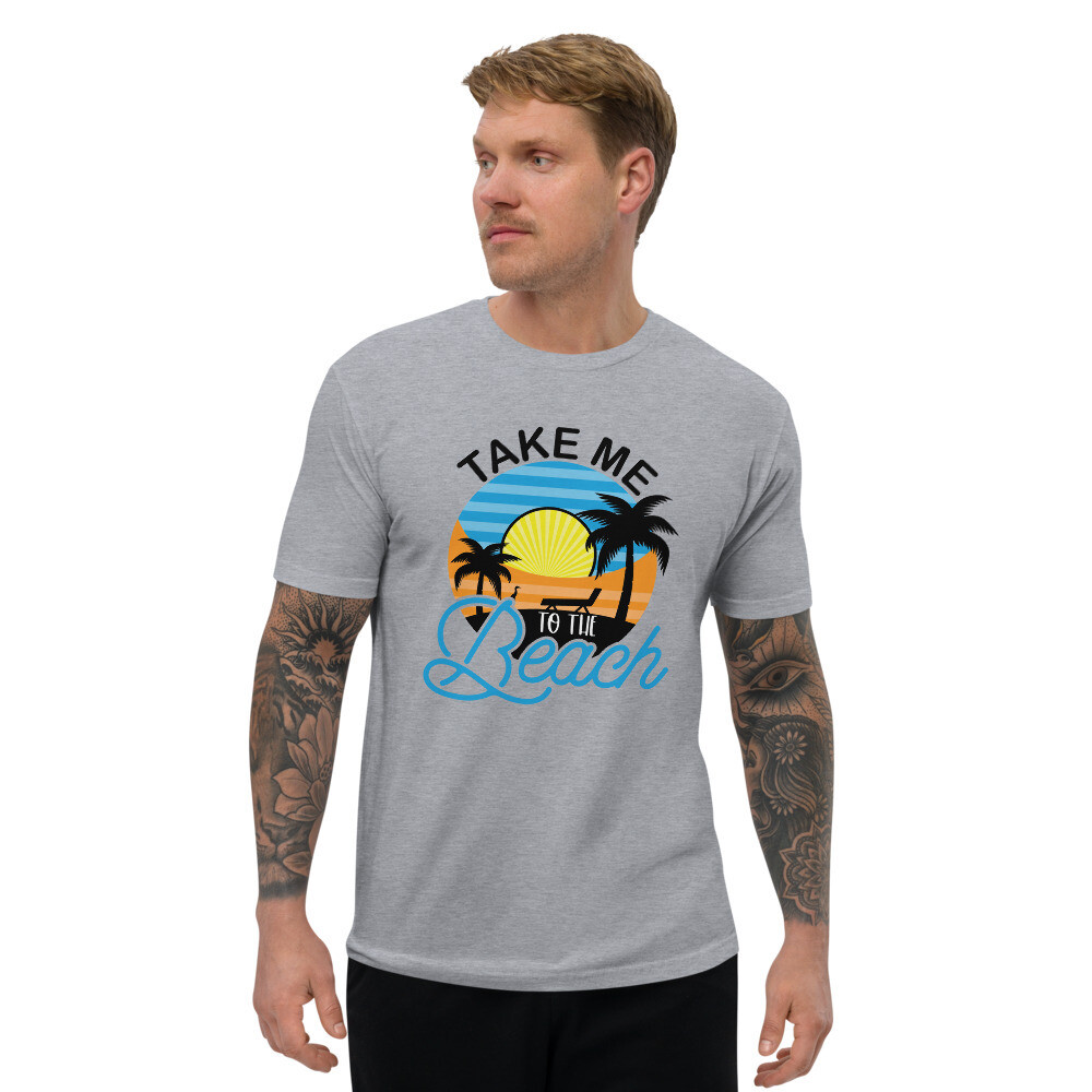 Men&#39;s Short Sleeve T-shirt - Take Me To The Beach