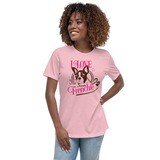 Women&#39;s Relaxed T-Shirt - I Love my Frenchie