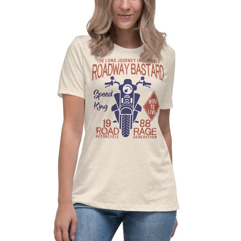 Women&#39;s Relaxed T-Shirt - Roadway Speed King