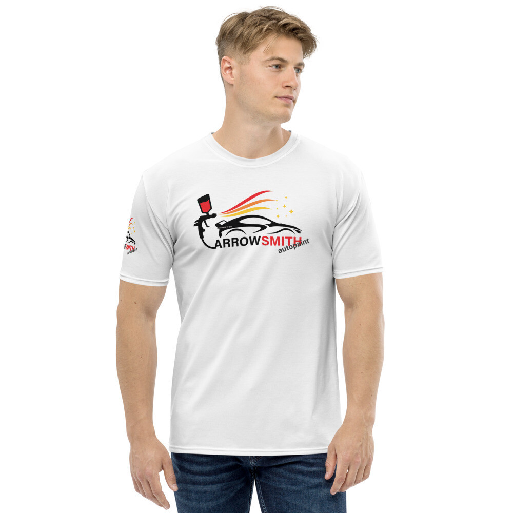 Men&#39;s Custom Basic T-shirt - ARROWSMITH autopaint