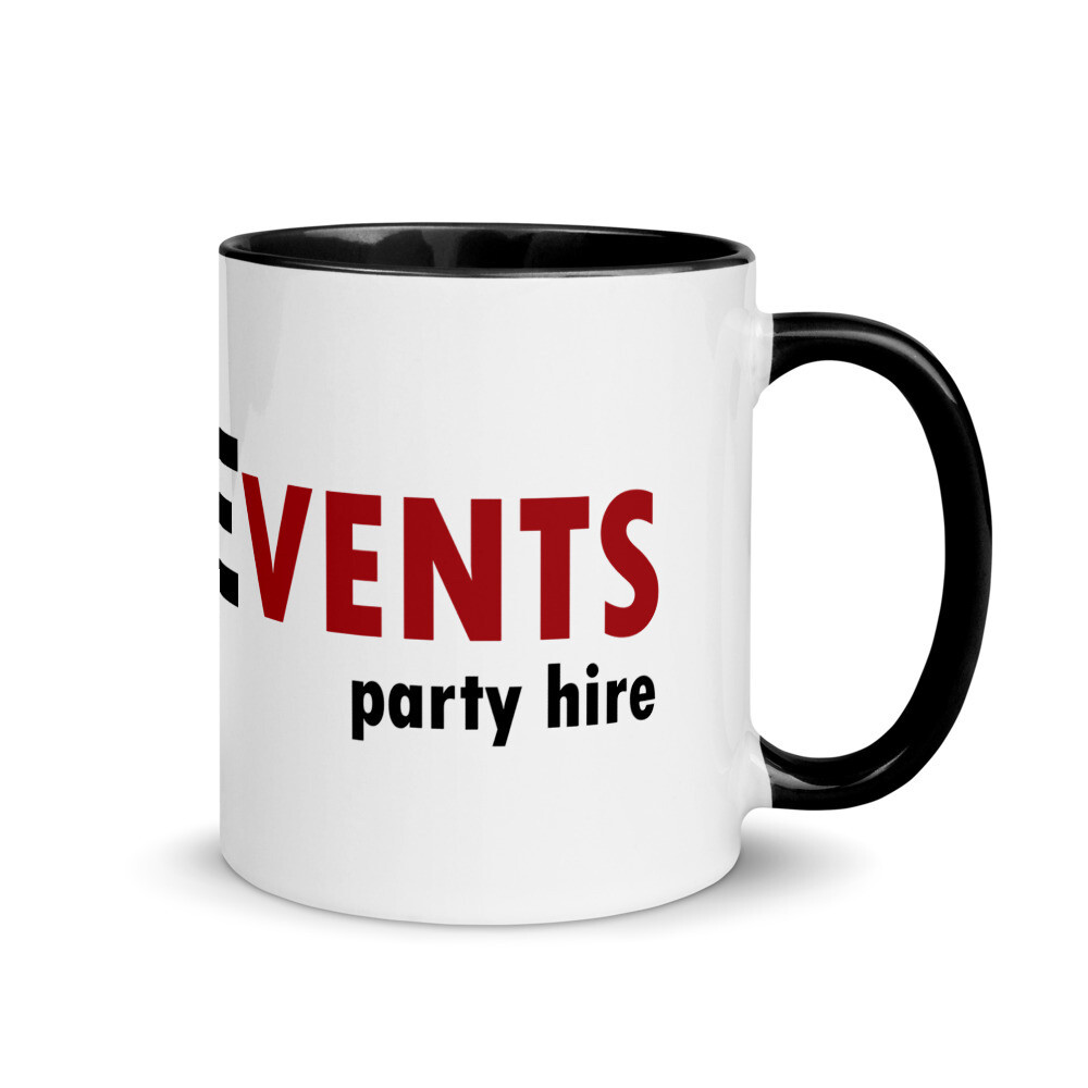 Mug with Color Inside - SweetEvents, Color: Black