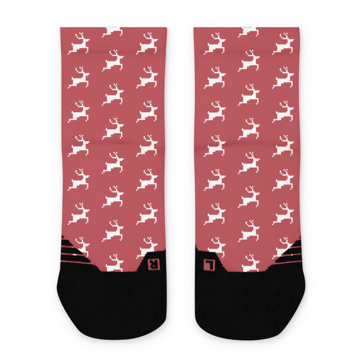 Ankle socks - Christmas Reindeer Print