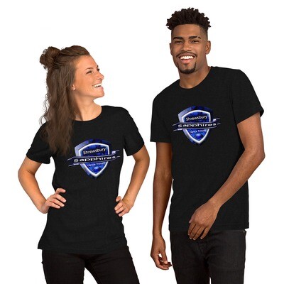 Short-Sleeve Unisex T-Shirt - SSTD, Color: Black Heather, Size: M