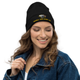 Organic Ribbed Beanie - Bumblebee Auto Centre