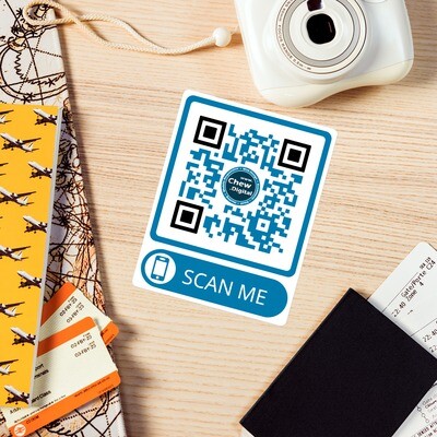 Chew Digital® QR Code Magnet