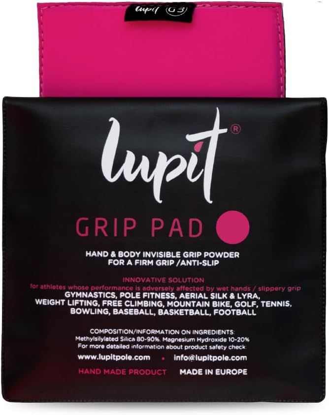 Grip pad Lupit G3 - coussinet rose et noir