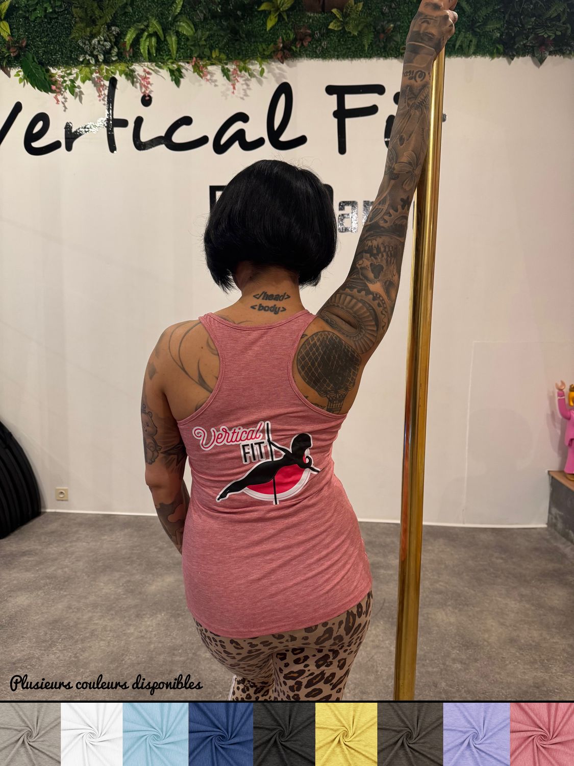 Débardeur personnalisé Vertical Fit