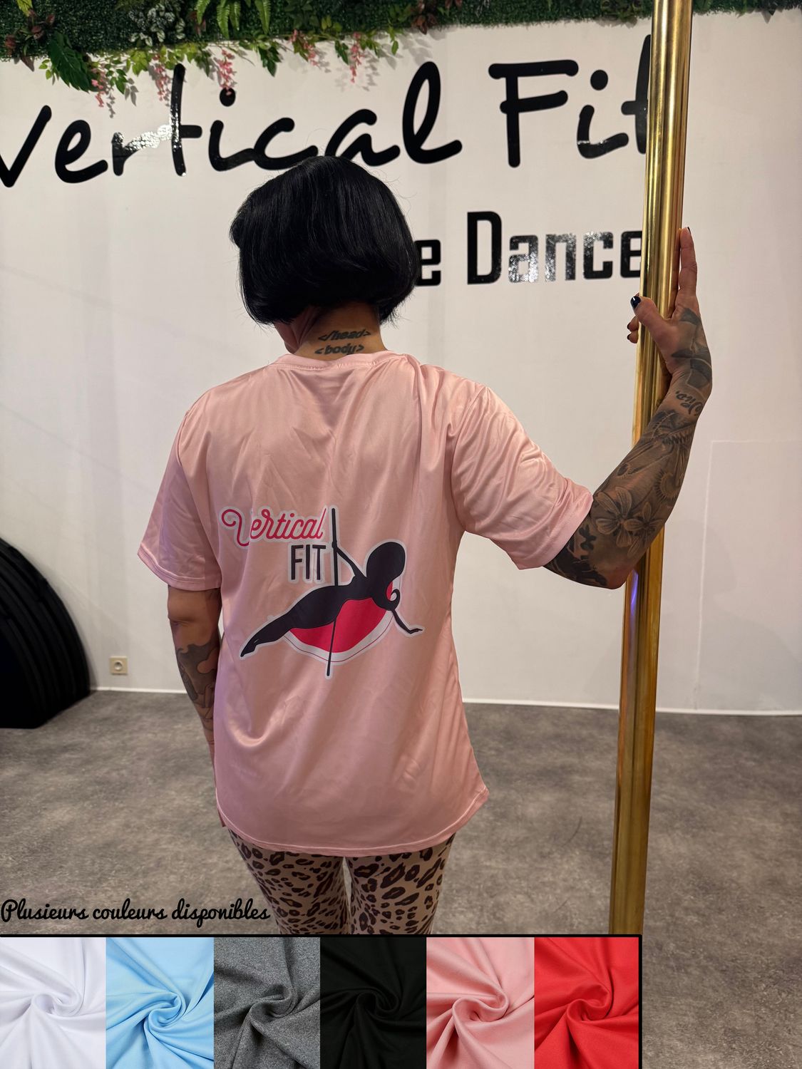 T-shirt personnalisé Vertical Fit