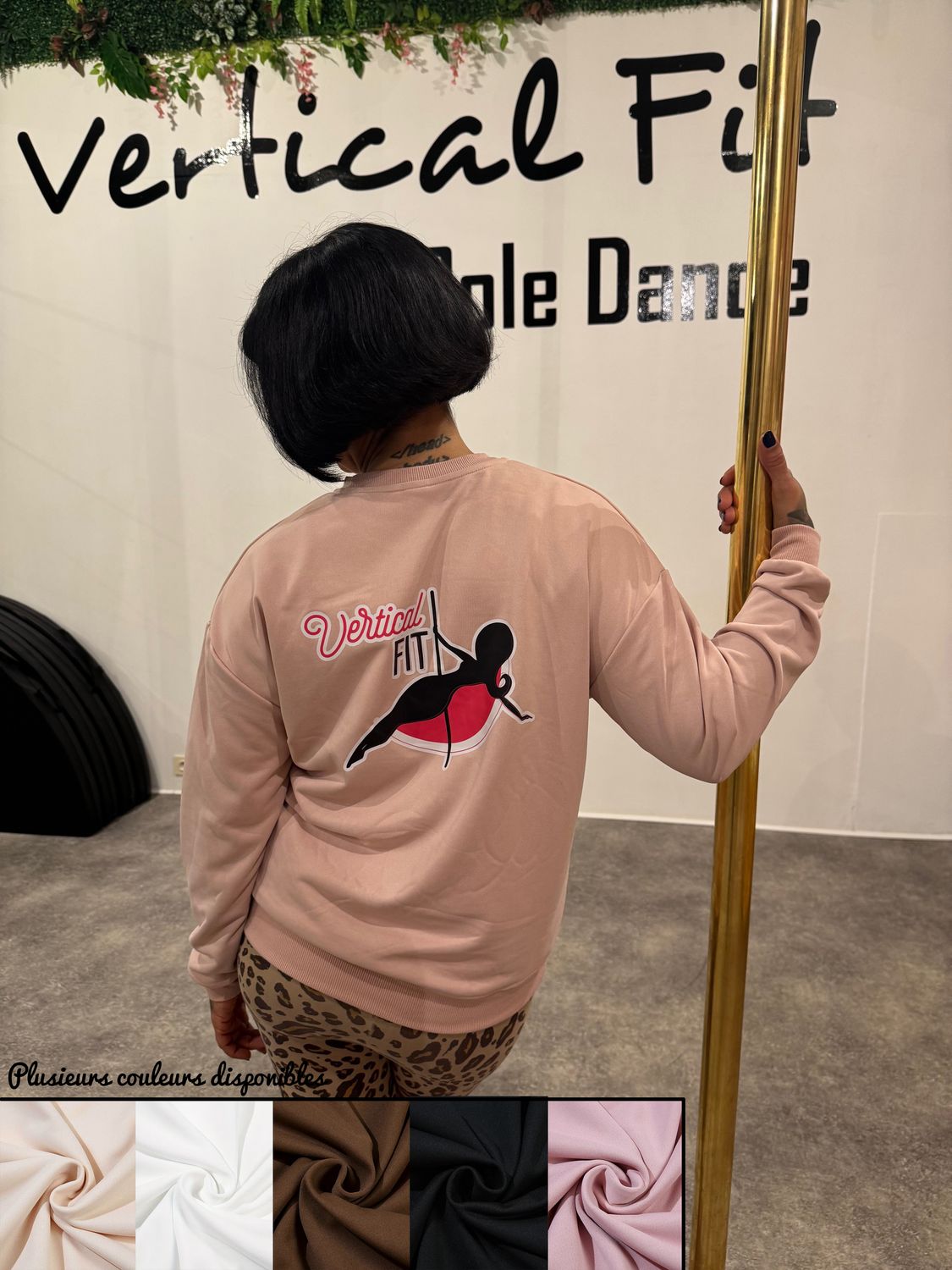 Sweat personnalisé Vertical Fit