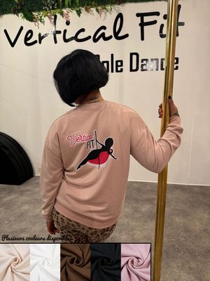 Sweat personnalisé Vertical Fit
