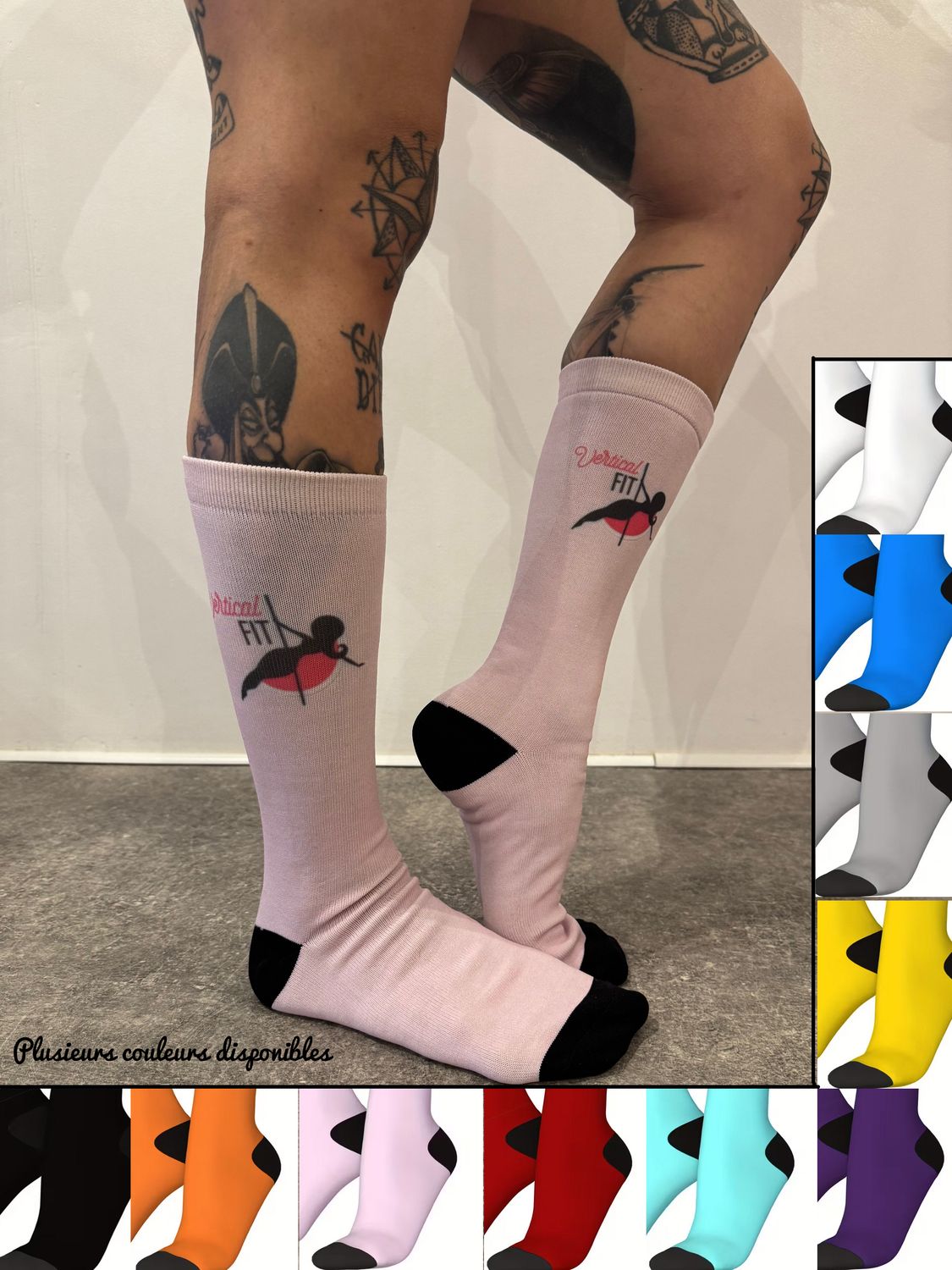 Chaussettes personnalisées Vertical Fit (taille 39-42)
