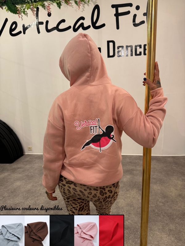 Sweat à capuche personnalisé Vertical Fit