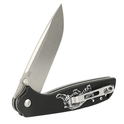 Нож Ganzo G6803-TG 8CR13 (Тигр 2022) лимитированная серия