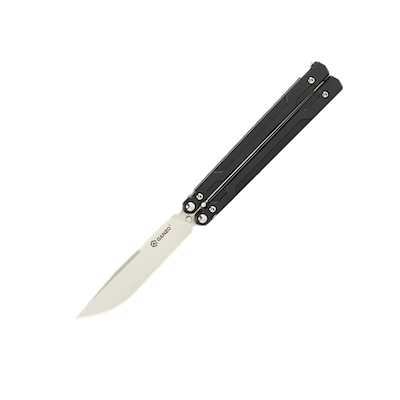 Нож-бабочка Ganzo  G766-BK 440C (57-69 HRC)