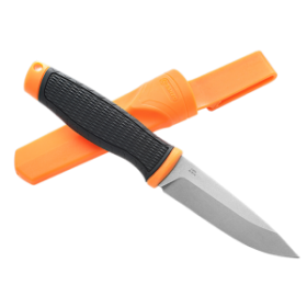 Нож Ganzo G806-OR черный c оранжевым 8CR14