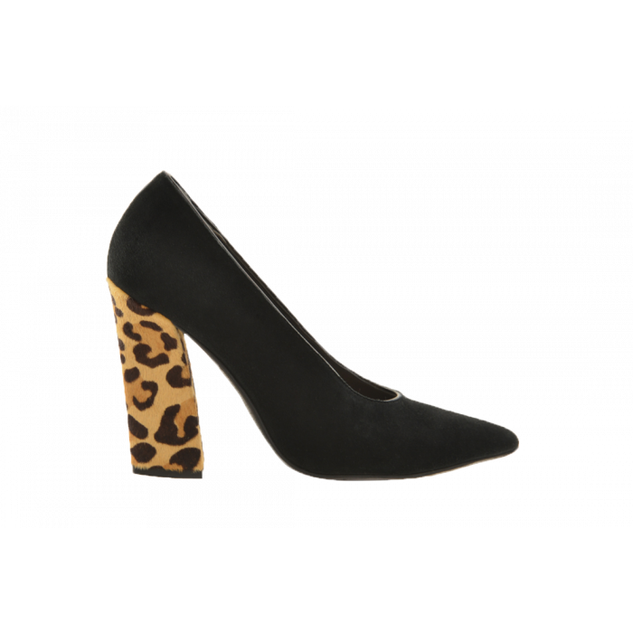J Renee Leopard Heel Pump
