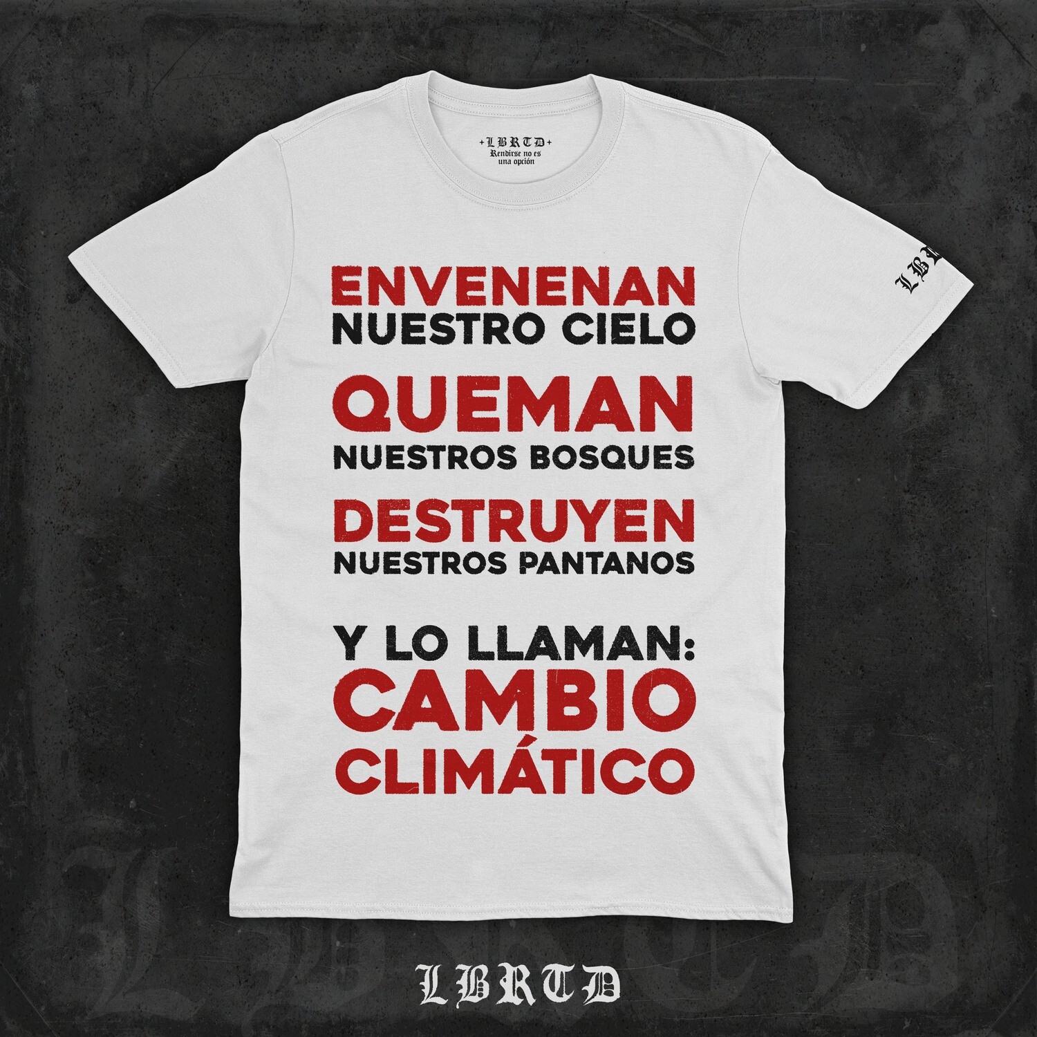&quot;ENVENENAN, QUEMAN, DESTRUYEN&quot; (prenda a elegir)