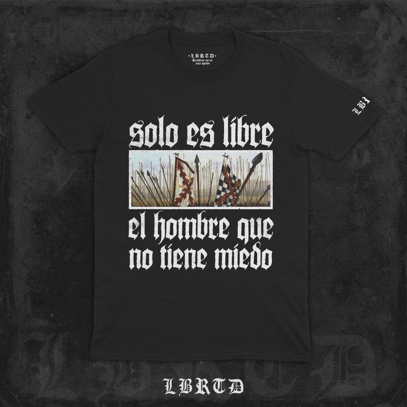 &quot;SOLO ES LIBRE&quot;  (prenda a elegir)