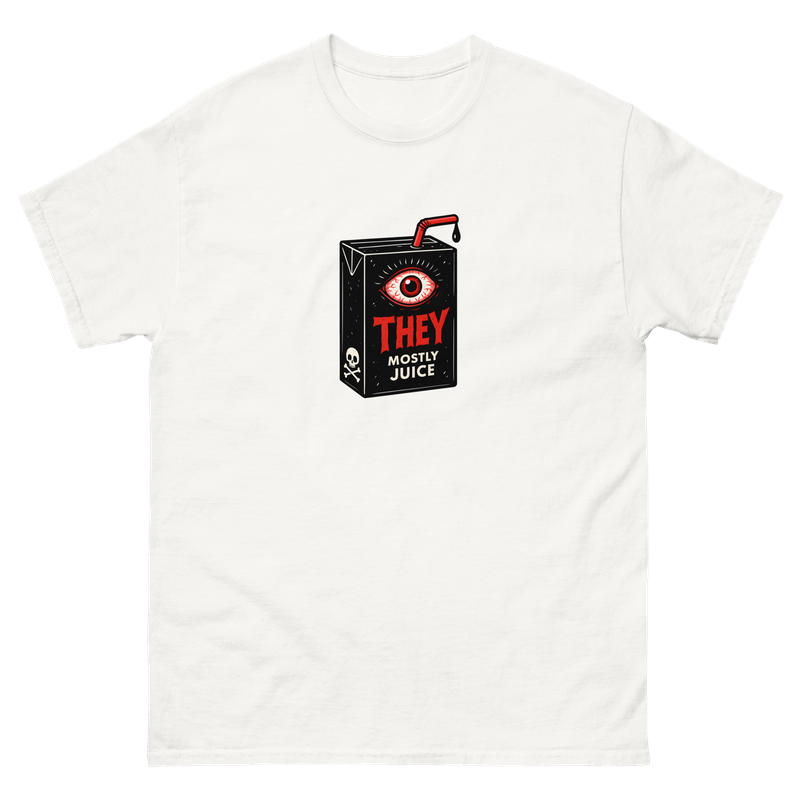 T-shirt white &quot;They&quot;