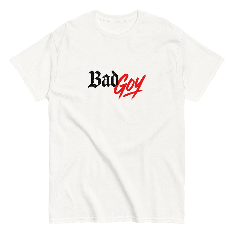 T-shirt white &quot;BadGoy&quot;