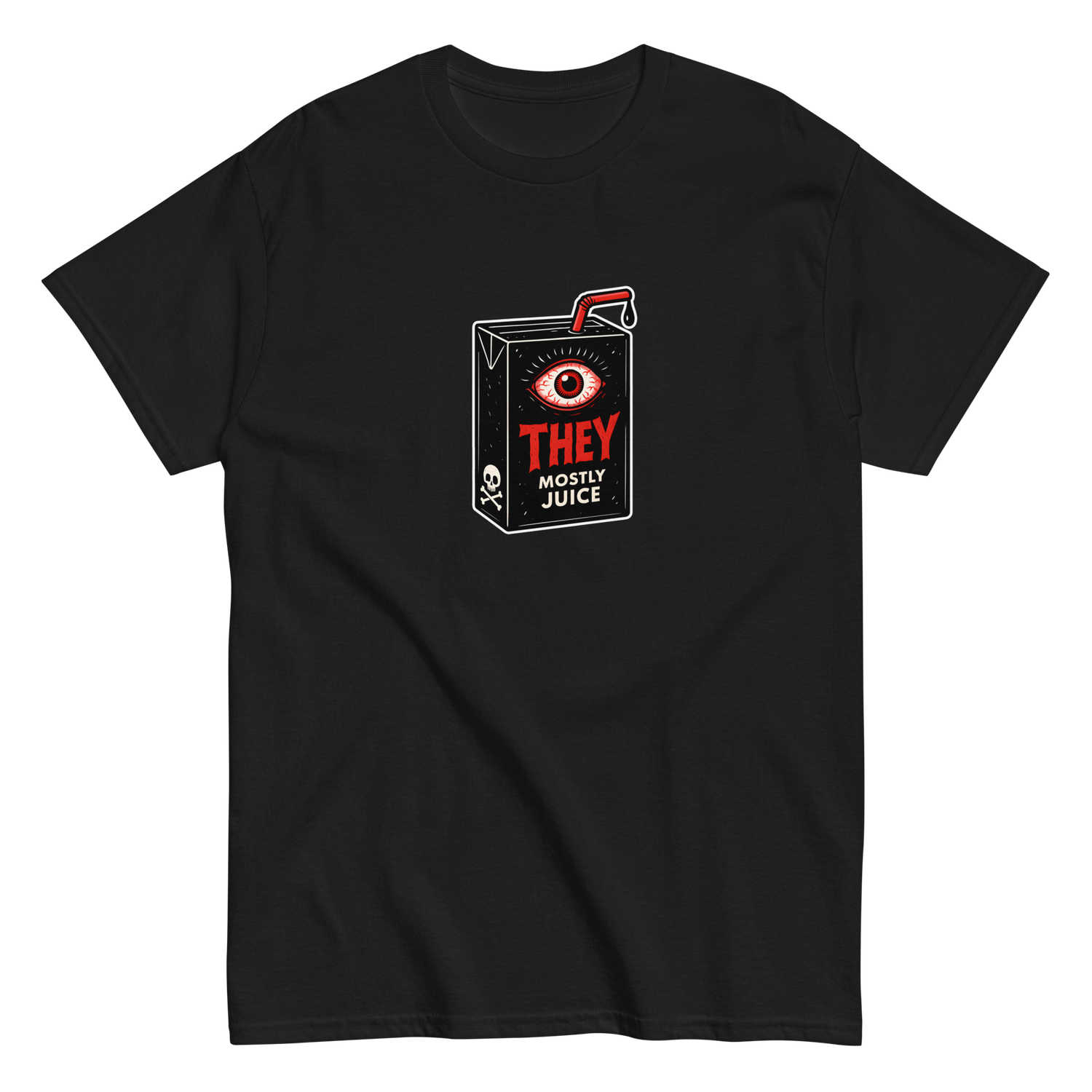 T-shirt black &quot;They&quot;