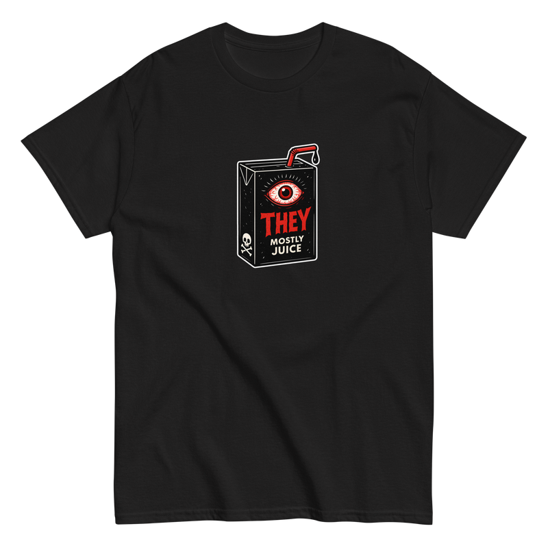 T-shirt black &quot;They&quot;