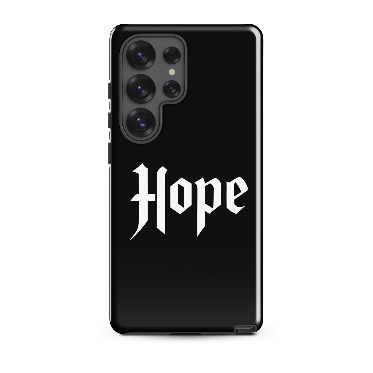 Tough case for Samsung® &quot;Hope&quot; black