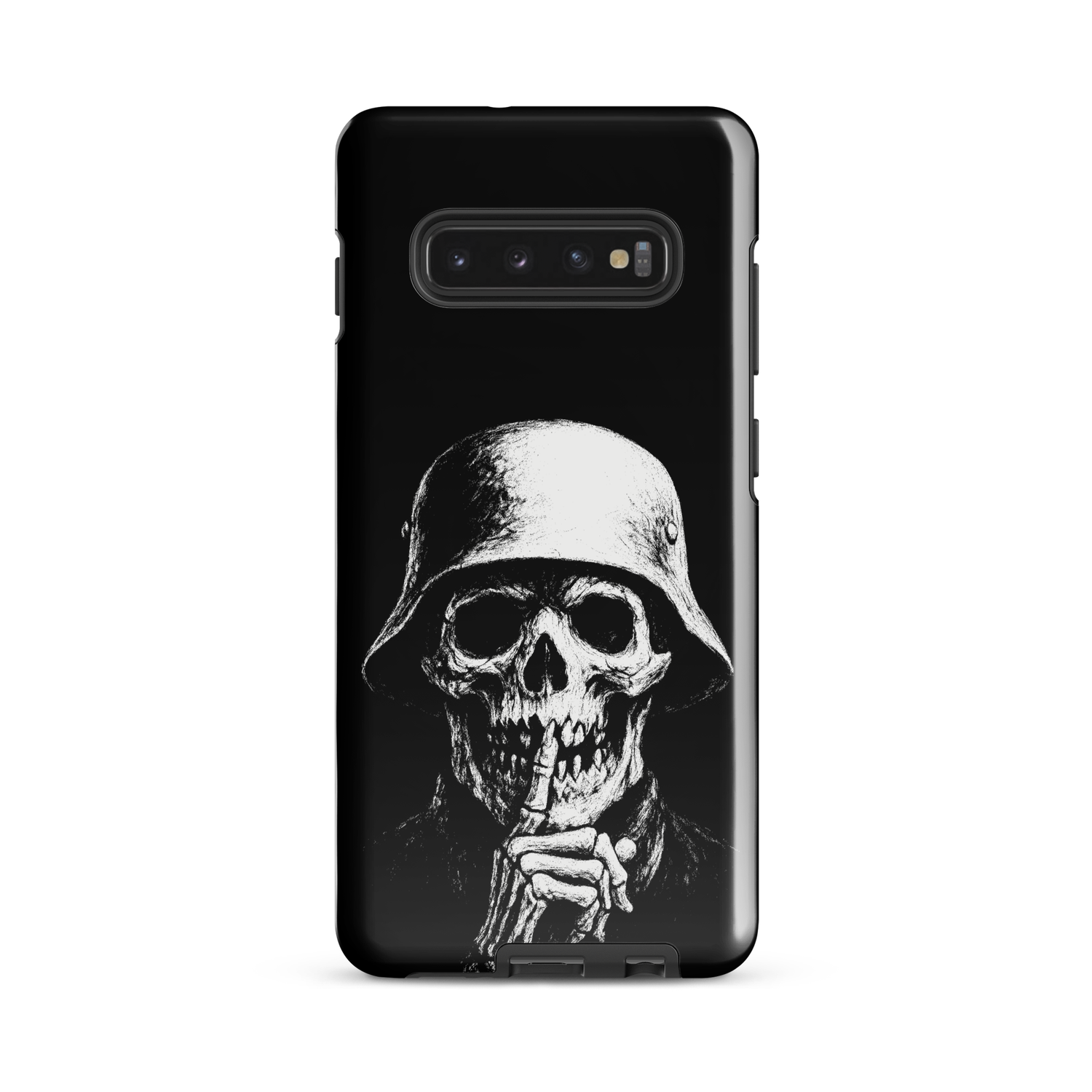 Tough case for Samsung® &quot;Ssshh&quot;  black