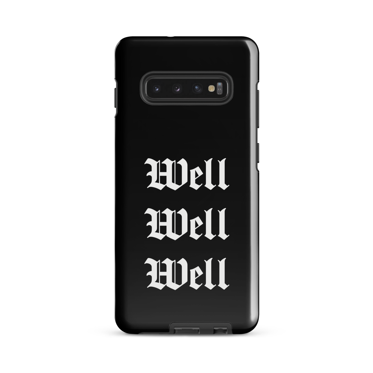 Tough case for Samsung® &quot;Well Well Well&quot; black