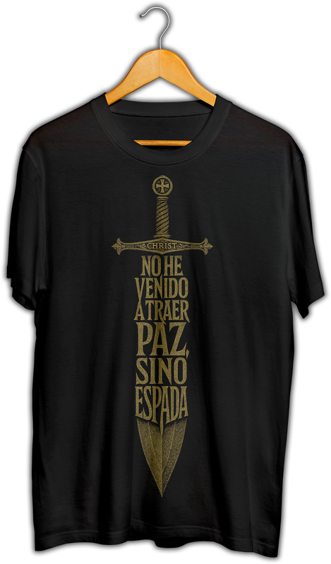 "No he venido a traer paz" (prenda a elegir)