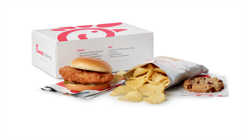 Chick-fil-A Sandwich Boxed Meal