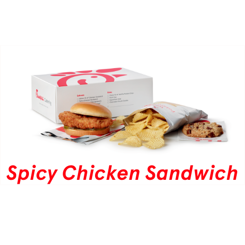 Spicy Chicken Sandwich Boxed Meal