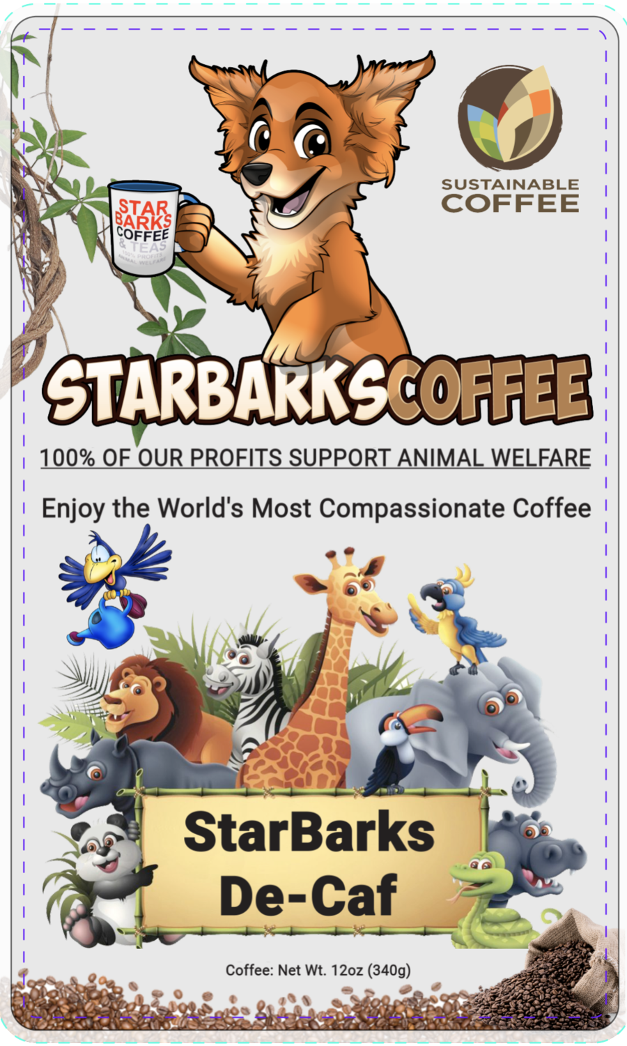 StarBarks Decaffeinated House Blend StarBarks Decaffeinated House Blend