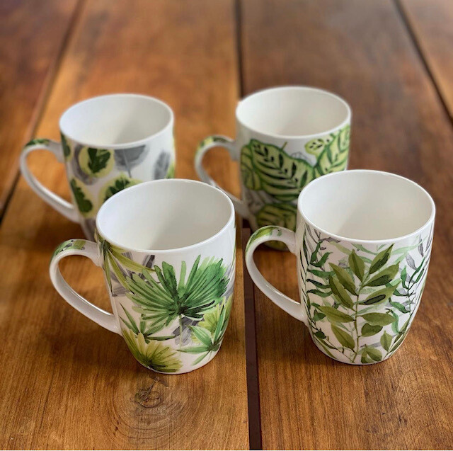 Taza Hojas