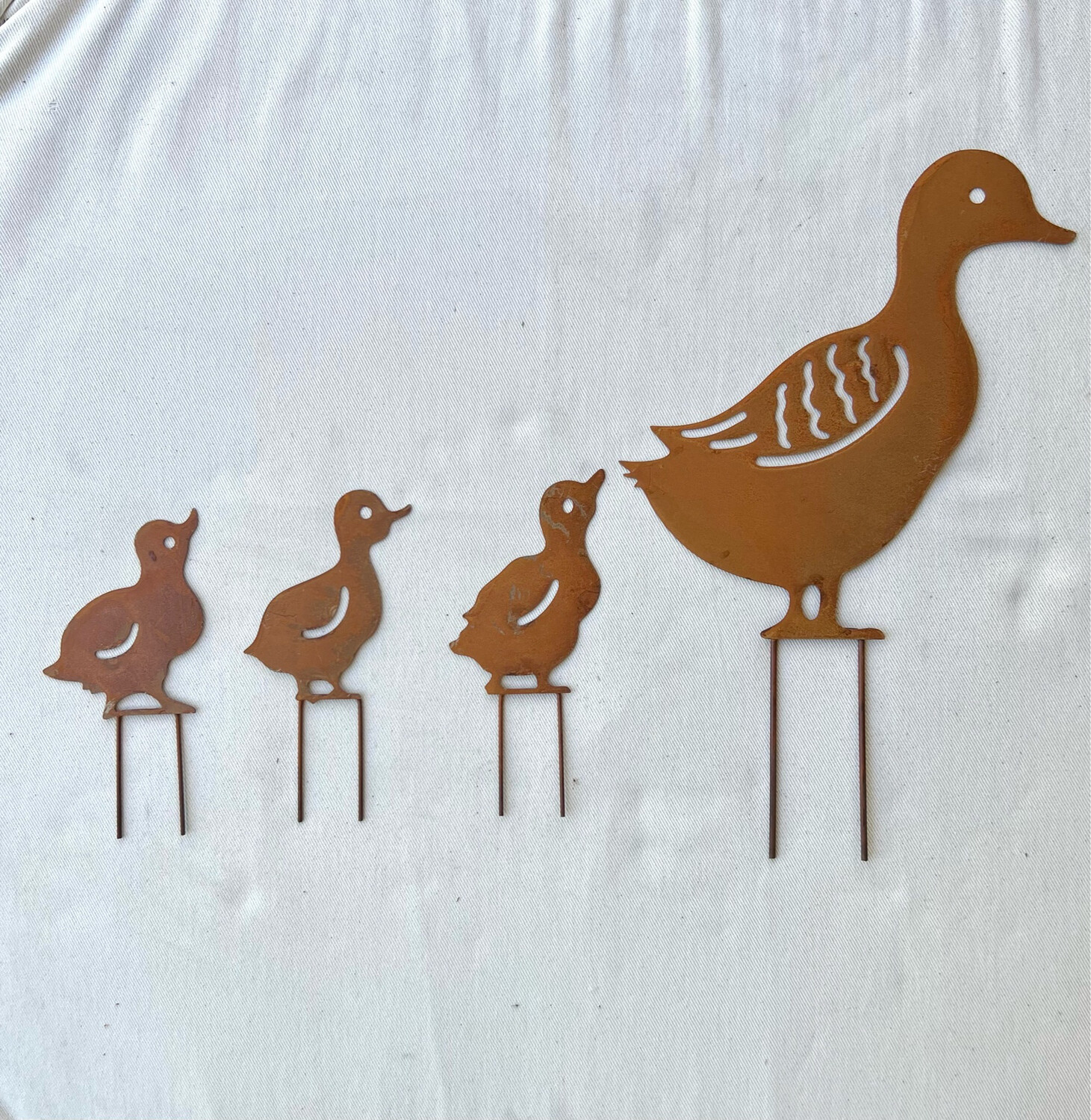 Silueta Pata y Patitos