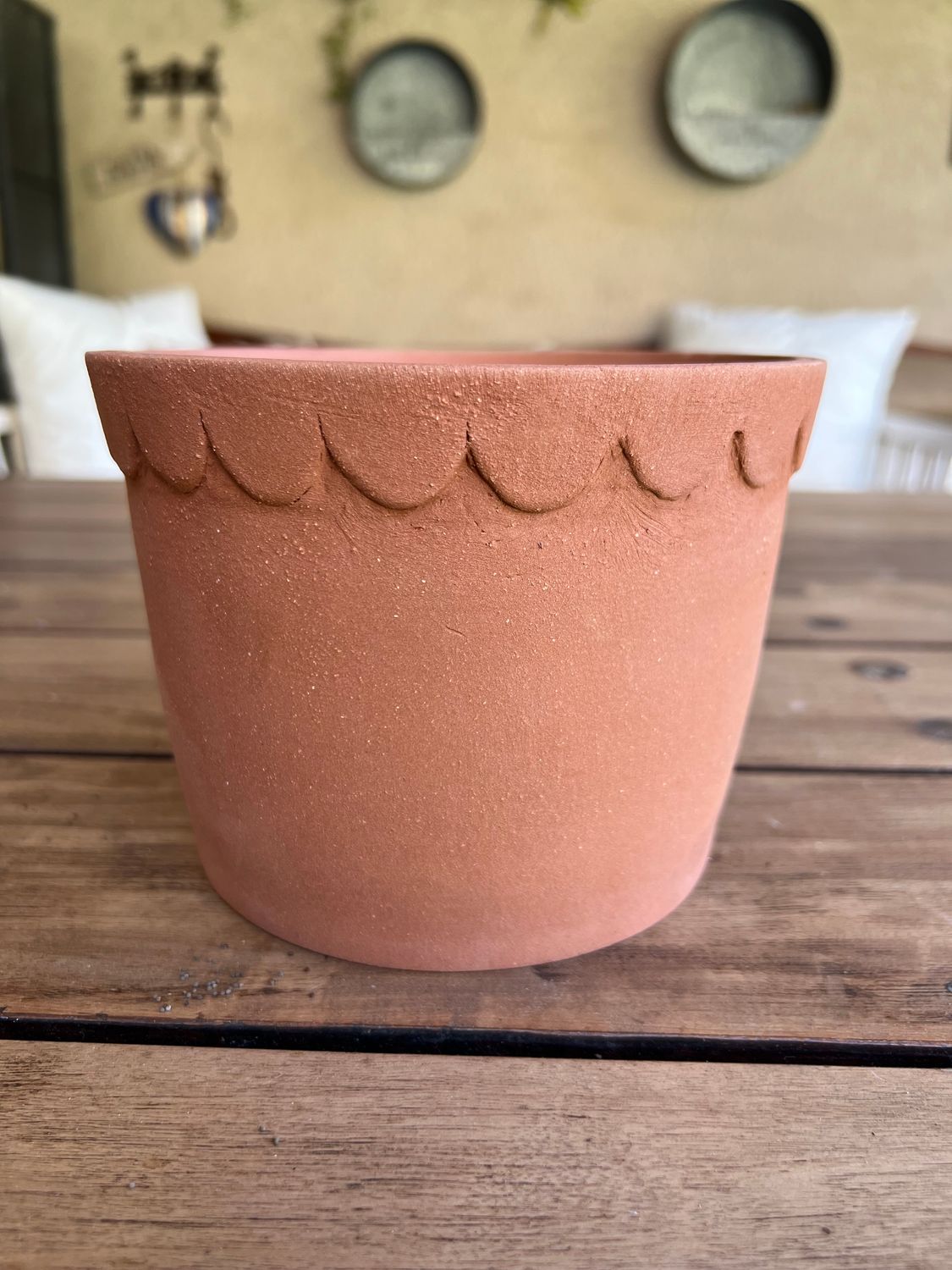 Maceta Molduras Terracota