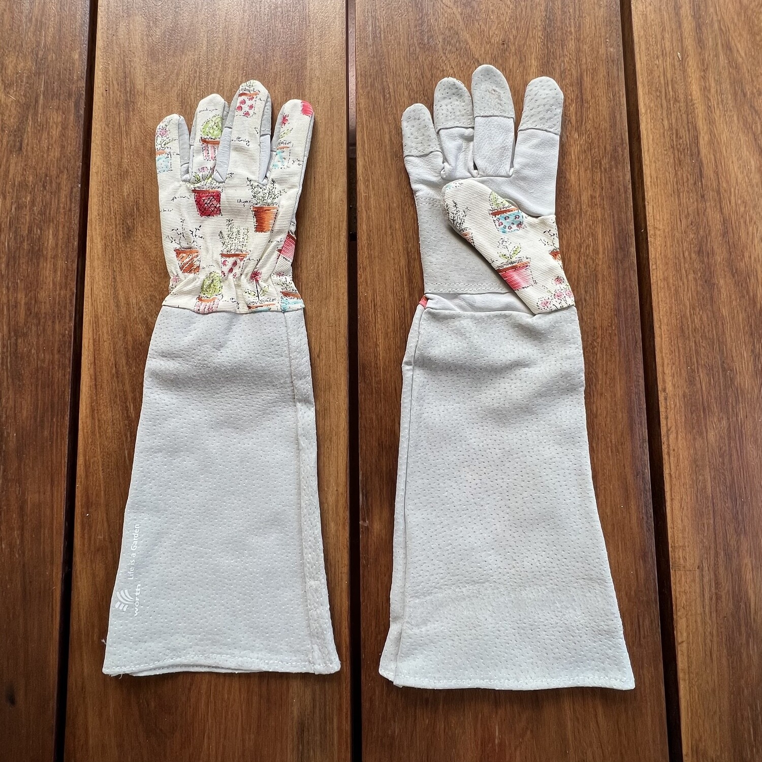 Guantes de Poda Largos con Diseño