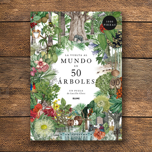Puzzle - La Vuelta al Mundo en 50 Árboles