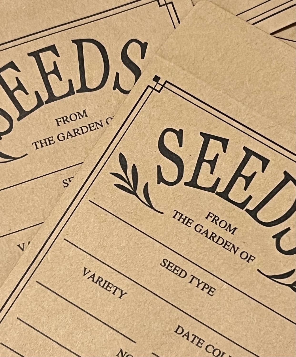 Sobres para Semillas "Seeds"