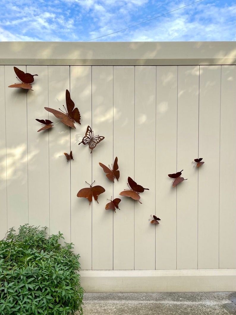 Siluetas Mariposas x5