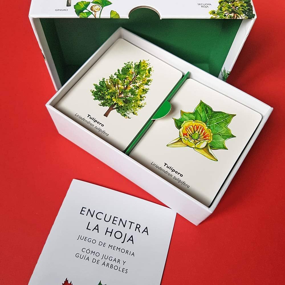 Encuentra la hoja Juego de memoria