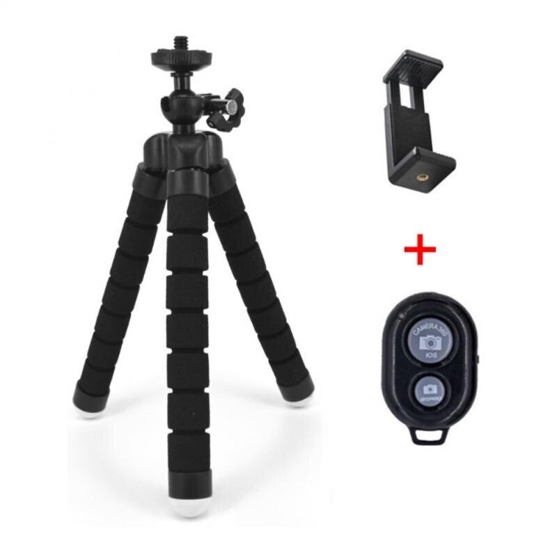 Mini Flexible Mobile Phone Tripod with Control