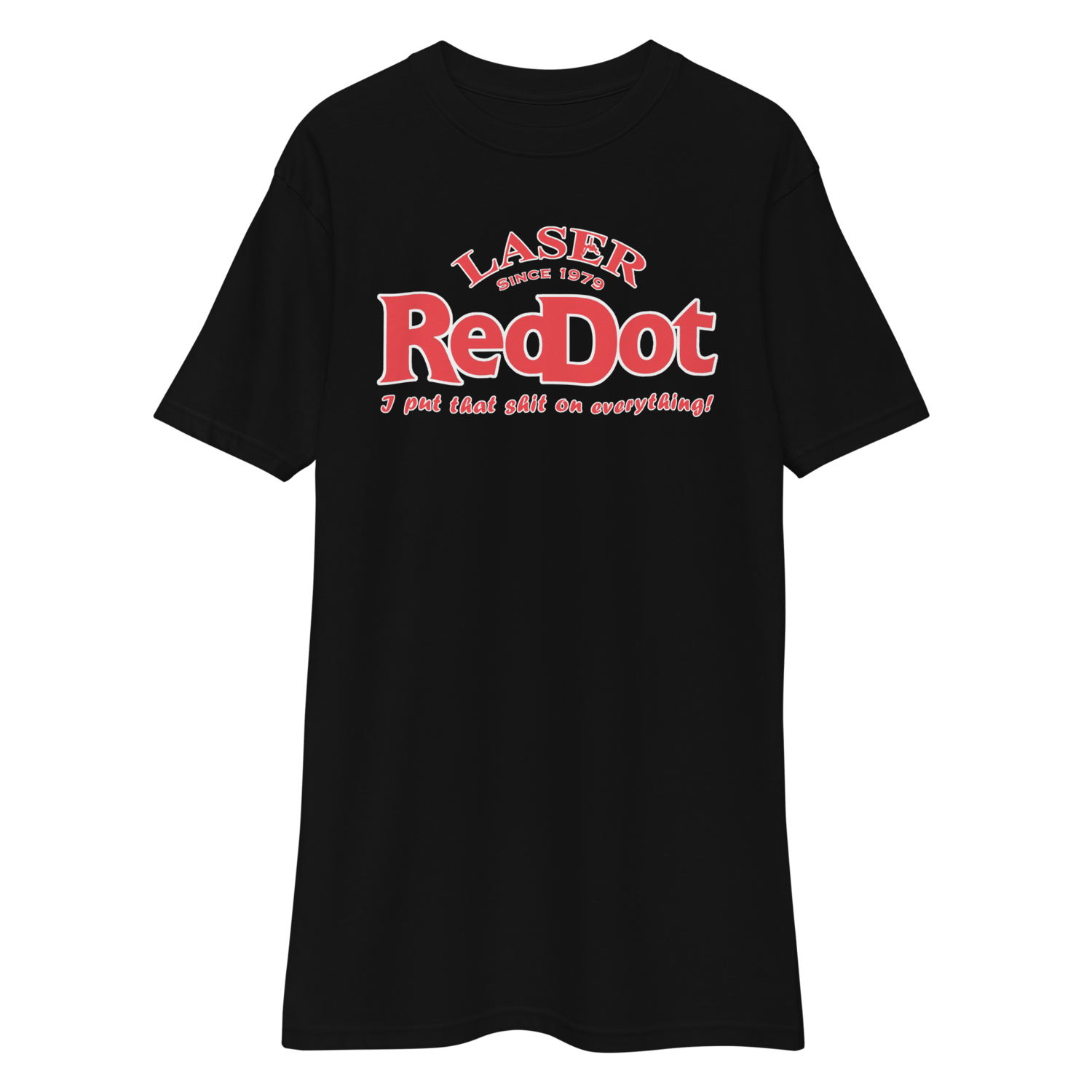 Laser Red Dot - Men's Premium, Color: Black, Size: S