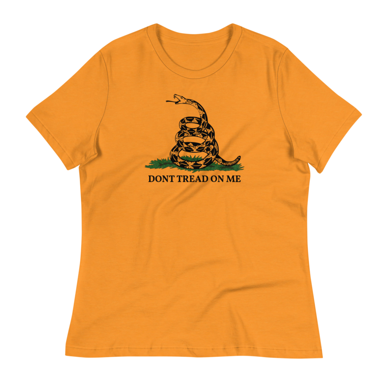 Gadsen Flag - Women's Premium, Color: Heather Marmalade, Size: S