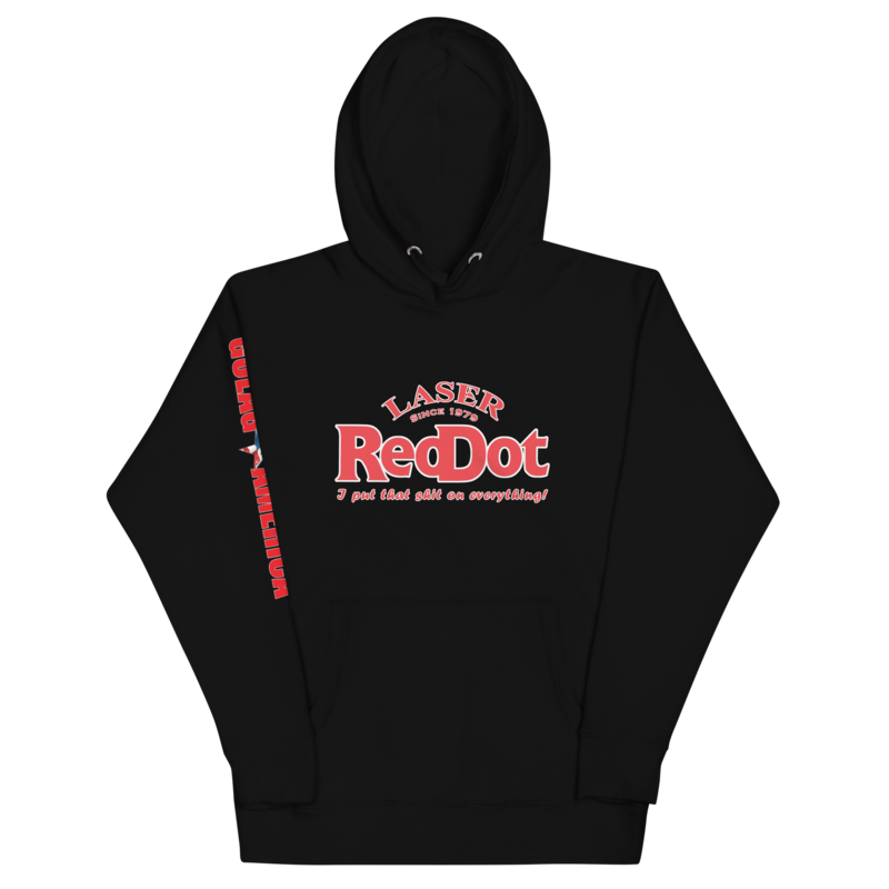 Laser Red Dot Premium Hoodie