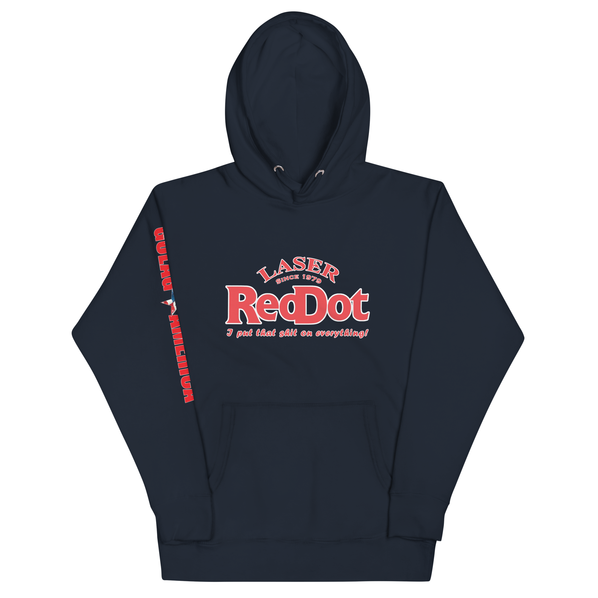 Laser Red Dot Premium Hoodie